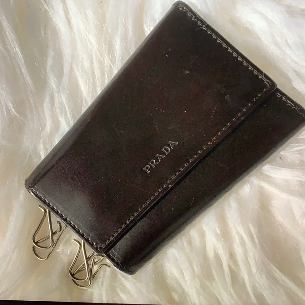 Vintage Prada  Tri-Fold Keychain(unisex)